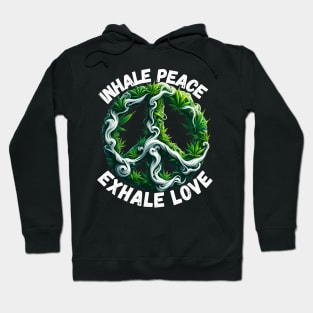 Weed Peace sign 420 day Hoodie